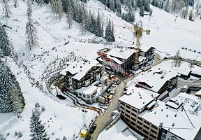 Fertigstellung Parkhaus Lürzer in Obertauern