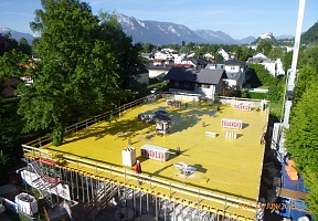 Baufortschritt BVH Zundel in Salzburg